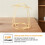 Nordic Home Kitchen Tabletop Coffee Mug Holder 6 Cups Stand Gold Metal Cups Holders Rack Drain Organizer Rack 3