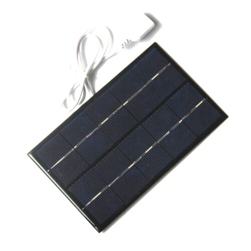 2W 5V 380MA USB  Solar Panel Module DIY Polysilicon Solar Cell Charger for Phone USB Fan