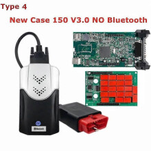 (V3.0 NO BT 150) Aermotor Multidiag PRO BT NEC Relay V2021.11 OBD2 Scanner TCS Pro VCI Real 9241 V3.0/V9.0 PCB 8 Cables Car Truck Diagnostic Tool
