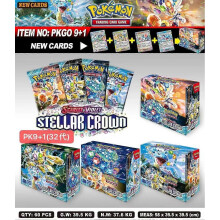 (Stellar Crown) 324/360 Pcs/Set Pokemon Card Brilliant Stars 151 Prismatic Evolutions PALDEAN FATES English Booster Battle Transaction Card.
