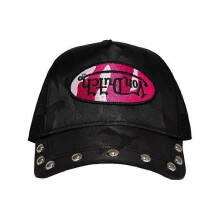 (415 Black & Pink Studded Trucker Hat) Von Dutch Trucker Hats / All Styles