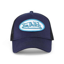 (Navy, Blue & White Trucker Hat) Von Dutch Trucker Hats / All Styles