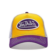 (Purple Gold Classic Trucker Hat) Von Dutch Trucker Hats / All Styles