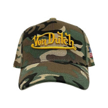 (Americano 6 Panel Strapback Hat) Von Dutch Trucker Hats / All Styles