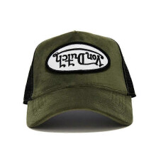 (Sage Green Velvet Trucker Hat) Von Dutch Trucker Hats / All Styles