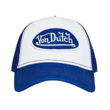(Blue & White Trucker Hat) Von Dutch Trucker Hats / All Styles