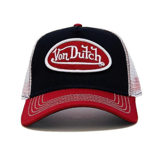 (Navy with Red Trucker) Von Dutch Trucker Hats / All Styles
