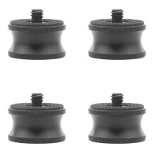 4X 3/8 to 1/4 Adapter 3/8 Female to 1/4 Male Adapter Screw Mount Camera Tripod for Photography Studio