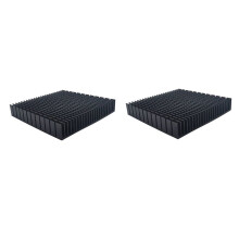 2szt. 120Mm Panel Grzewczy Radiator Aluminiowy Radiator CPU Wzmacniacz Mocy Radiator B