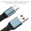 2X  3A USB Type-C Fast Charging Data Cable Portable Keychain QC 3.0 USB Type C Short Cable for Type C USB Devices,A 9