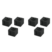 Siliconen Hoesje 6 Stuks Siliconen Hoes Siliconen Sok voor 3 V3 SE 3D Printer Accessoires