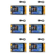 6X NMMiner NerdMiner+Case 945KH/S Harshrate 2.8 Pollici Display Bitcoin Crypto Solo Lottery Miner NerdMiner Aggiornato