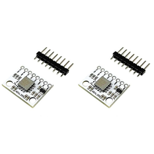 2X ADXL355 3-Axis Accelerometer Sensor Module Digital Output Industrial Grade Low Power Consumption