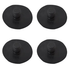 4X Car Rear Steel Plate Gasket Buffer Pad 9L3Z-5586-B for F150 2015-2020 Car Accessories