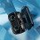 2X Wireless Headset Tws  V5.1 LED Display Stereo  Earbud Headset with Microphone Hands-Free Headset,Black 6