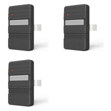 3X 9/12 Dip Garagedeuropener Afstandsbediening, 390MHz Afstandsbediening Vervanging voor Overhead GT912/GT90-1/G220/MAT90/AT90/ Blauw Max