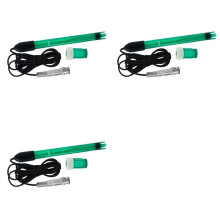 3X ORP Redox Électrode BNC Type Connecteur Sonde de Remplacement Câble de 300 cm pour Testeur Mètre Équipement D'Aquarium Testeur D'Eau