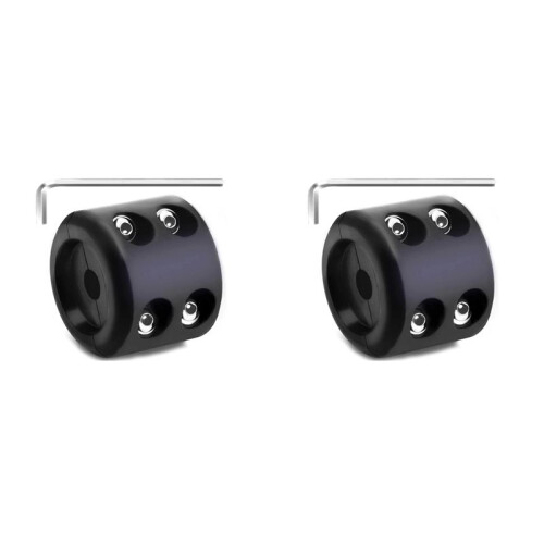 2X Car Winch Hook Stop Cable Protector Cable Hook Stop Bump Stopper Vehicle Modification ATV Cable Saver Accessories