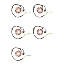5X Spule 12-Poliger Stator  Spule Zündstator für GY6 125Cc 150Cc