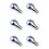 6X LED  3D Firework Effect LED Bulb LED Light Bulb Decoration Lamp 85-265V E27 Holiday Lights,A60 1