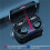 2X Wireless Headset Tws  V5.1 LED Display Stereo  Earbud Headset with Microphone Hands-Free Headset,Black 3