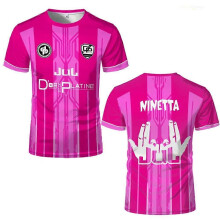 (120) Men's And Women's Trendy Rap Culture Printed T-shirts JUL Maillot TOTO Et Ninetta Jerseys Breathable Football Training Uniforms