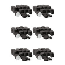 288Pcs Plant Pot Feet Risers Natural Rubber Flower Pot Mat Invisible Pot Feet for Heavy Outdoor Plants, Flower Pots