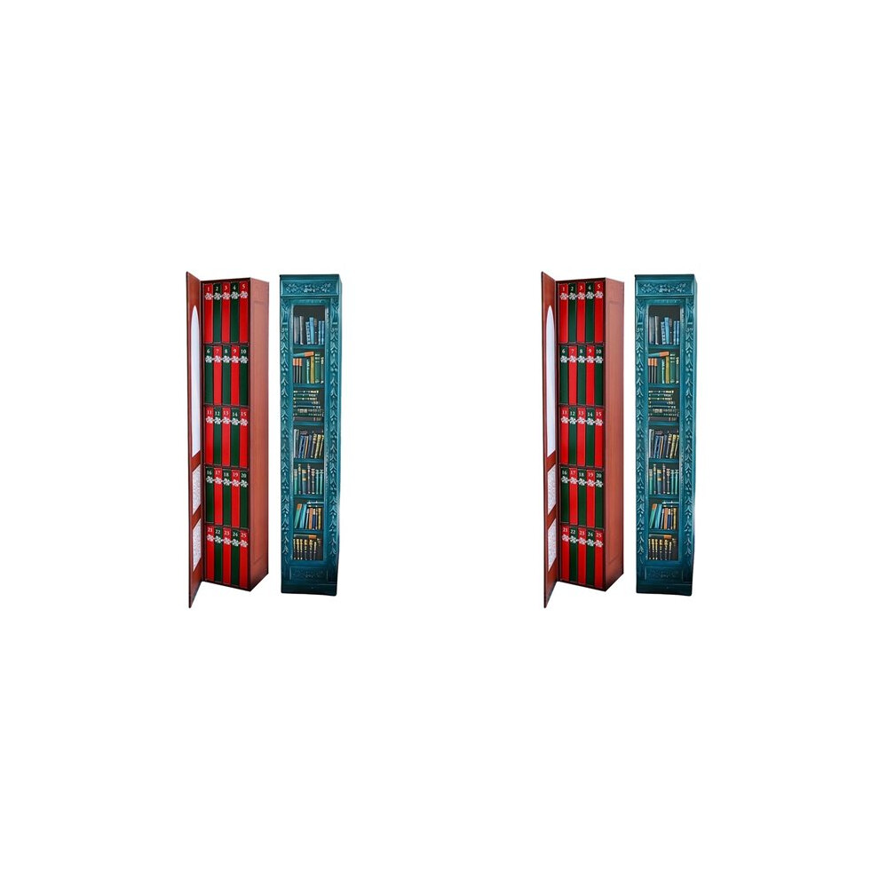 4Pack Book Ornament Advent Calendar, Christmas Advent Calendar With Book Gift,Christmas Book Advent Calendar 6032296024242