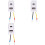 3X New USB Type-C Dual Port Power Module 220V Socket 5V 2.1A Phone Charging Module Transformer Charging Power Adapter 1