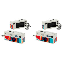 2X Duimcamera Rugzak Charme Maak Foto'S en Upload Perfecte 1080p HD met 0,96 Inch Scherm Wit