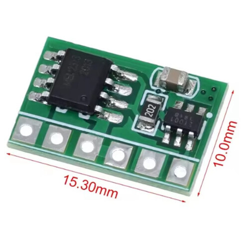 2X Electronic   Bistable Self-Locking Trigger Board for LED Motor Driver Solar Lithium Battery 2
