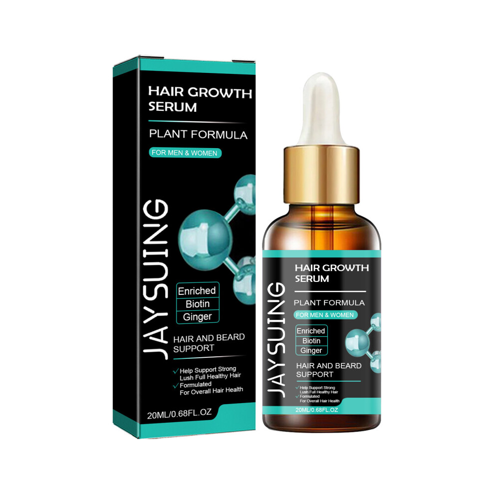 (20ml) Jaysuing Thick Hair Essence nourishes, moisturizes, and prevents dry and frizzy hair, strengthens hair, and thickens hair
