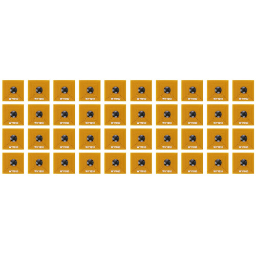 40pcs RFID NFC Tags, 13.56MHz ISO14443A Flexible Electronic Labels for Secure Transactions and Identification