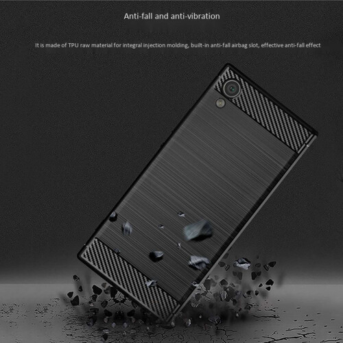 2X for   XA1 Case Silicone Protective Sleeve Anti-Drop Drawing Protective Soft Shell Anti-Drop Phone Case
