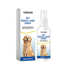 (100ml) Pet Oral Spray Gentle Care Cleans Pet Teeth Odor Daily Cleaning Cats and Dogs