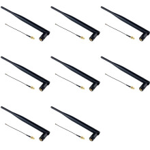 8PCS 868MHz LoRa Antenna SMA Male 5DBi Omni-Directional Antenna with SMA Female Connector Cable for Meshtastic Lora IoT