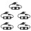 5X WS2812B LED Controller  APP Control Music Controller for SK6812 WS2811 WS2812 LED Pixel Light Strip USB 5V 1