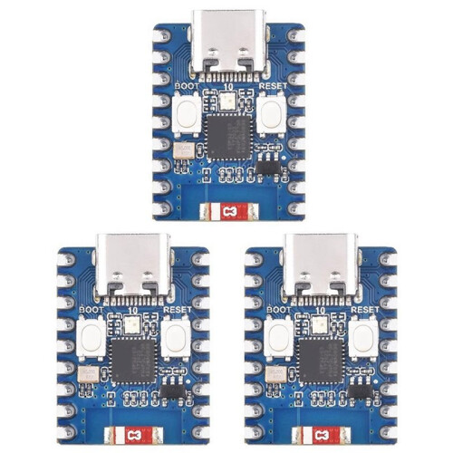 3X ESP32-S3-Zero  Development Board ESP32-C3FN Module Compatibility WiFi  RISC-V Embedded Development Board