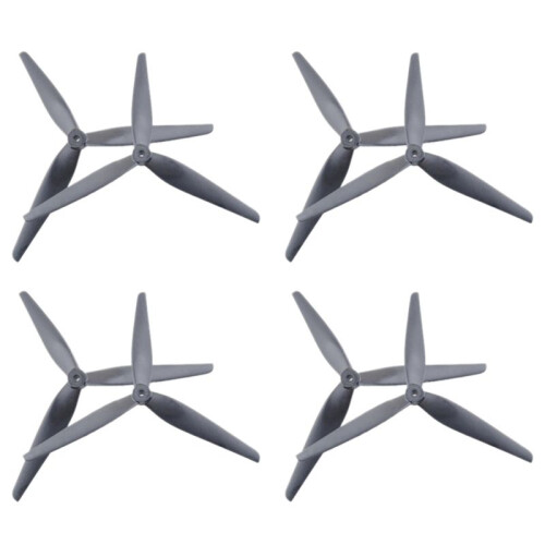 4 Par de Hélice de 10 Polegadas 10X4.5X3 Hélice de 3 Lâminas CCW + CW para Peças DIY de Drone RC FPV