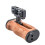 2X Camera Side Handle Grip for // DSLR Camera Cage Left Right Side Wooden Handgrip with Cold Shoe 5