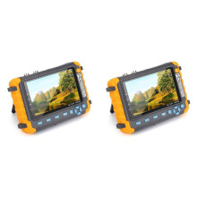 2X 8MP CCTV Security Camera Tester IV8W 5Inch CCTV Monitor AHD/CVI/TVI CVBS Analog Camera Tester HD UK Plug