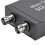 2X SDI para  Compatível com Adaptador SDI Microconversor de Vídeo HD 3G com Detecção Automática de Formato de Áudio para Câmera 6