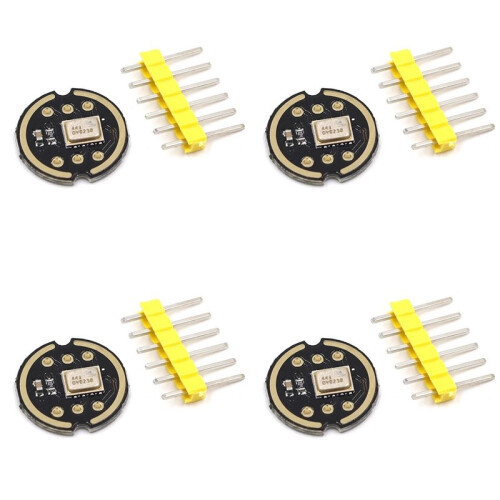4X Omnidirectional Microphone Module I2S Interface INMP441 MEMS High Precision Low Power Ultra Small Volume for ESP32