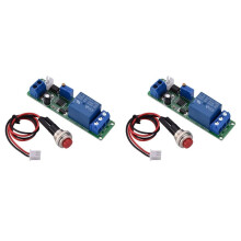 2X DC12V Modulo Temporizzazione con Timer Regolabile e Ritardo di Spegnimento Relè Temporizzazione Interruttore Temporizzazione 1-10 Sec Modulo