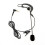 3X Intercom Headset Football Referee Judger Arbitration Referee Bicycle Conference Earpiece Earphone for V6 V4 2