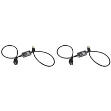 2X Light Sensor 5V 12V USB Wire Day Auto- Light Sensor Cable for Home Security and Lighting