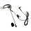 3X Intercom Headset Football Referee Judger Arbitration Referee Bicycle Conference Earpiece Earphone for V6 V4 6