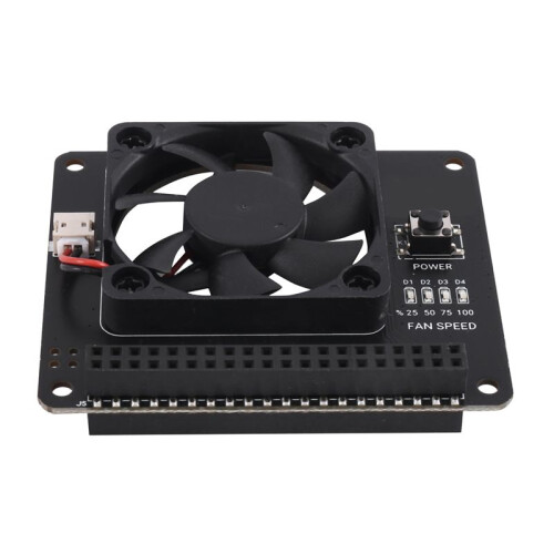 2X Argon FAN HAT for Raspberry Pi 4B 3B+ 3B PWM Software Control Fan Function Power Button for Argon NEO Case for Pi 4 1