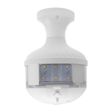 4-Megapixel-WLAN-E27-Glühbirnen-Profi-Sicherheitskamera mit Vollfarb-Nachtsicht, Zwei-Wege-Sprachübertragung, Kabelloser Auto-Tracking-Funktion und