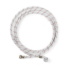 Nylon Inlet Hose | 1/2'' | 3/4'' | 10 Bar | 90 C | 2.50 m | Bruksområde: Dish / Washing Machine | Nylon | Hvit / Rød